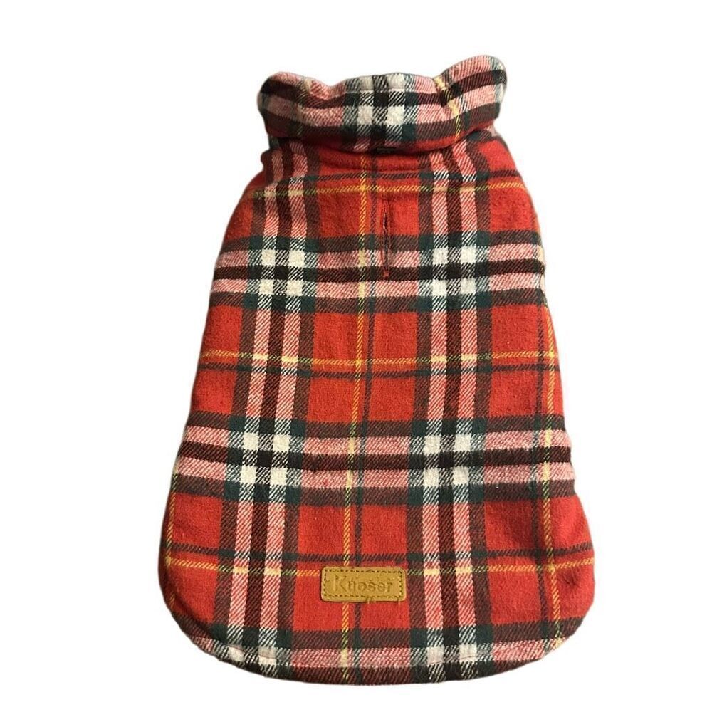 Kuoser Reversible Dog Flannel Sz S
